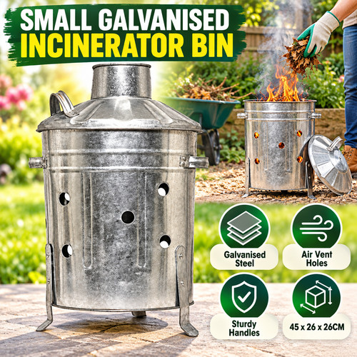 15l small incinerator - 15l, fire