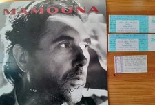 Bryan Ferry Signed 1994 Mamonua Tour Promotional 12 X 12 Flyer  Plus  Tickets   