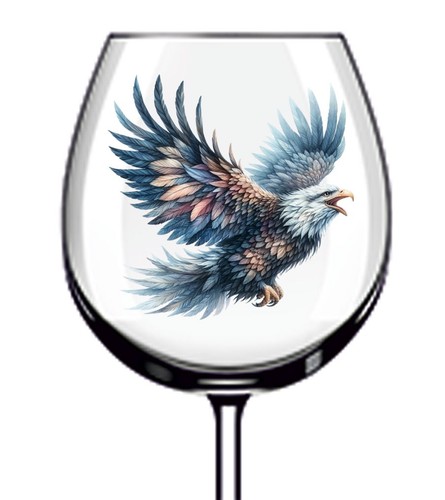 12x colourful hunting eagle - 12x,