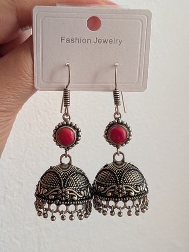 Indian oxidised earrings