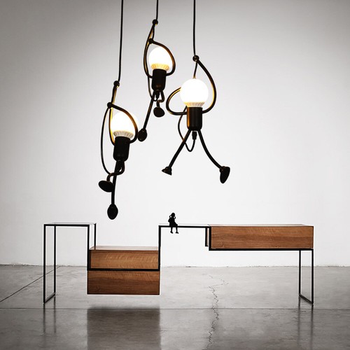 Kitchen lamp black pendant - lamp,