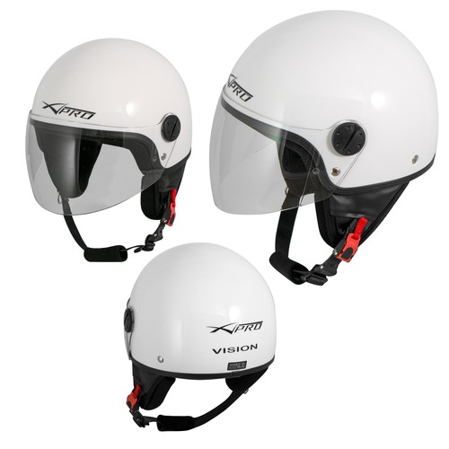 Open face jet helmet moped - helmet,