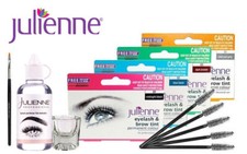 Julienne Professional Tinting Eyelash & Eyebrow Dye Tint Lash Kit All Colours