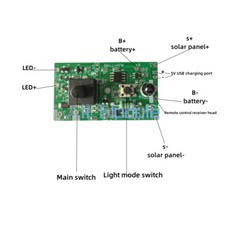 3.7V 5V Solar String Light