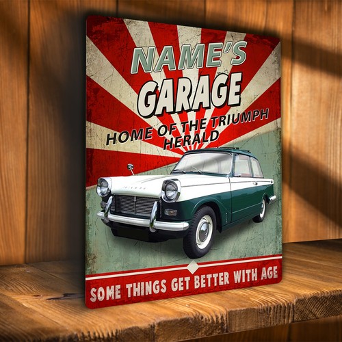 Personalised triumph herald - personalised,