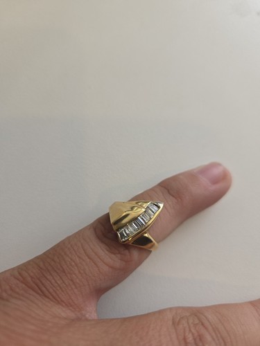 Women vintage diamond band - women's,