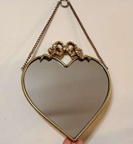 Gold heart shaped - gold, small
