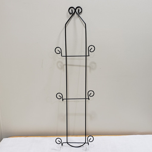 Plate rack wall mount scroll - plate,