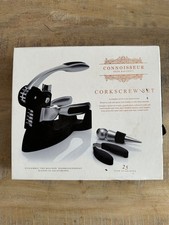 Barcraft Connoisseur Lever Action Corkscrew Set Boxed