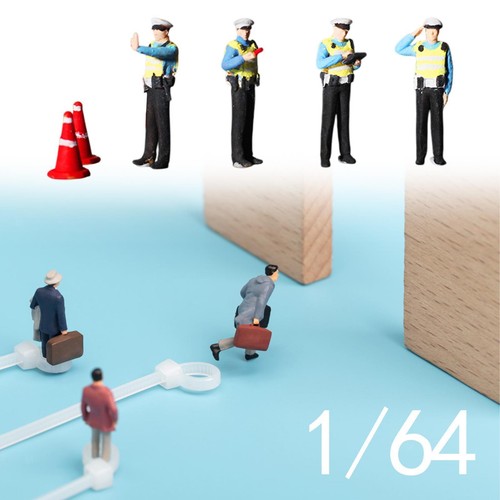 Miniature traffic police - miniature,