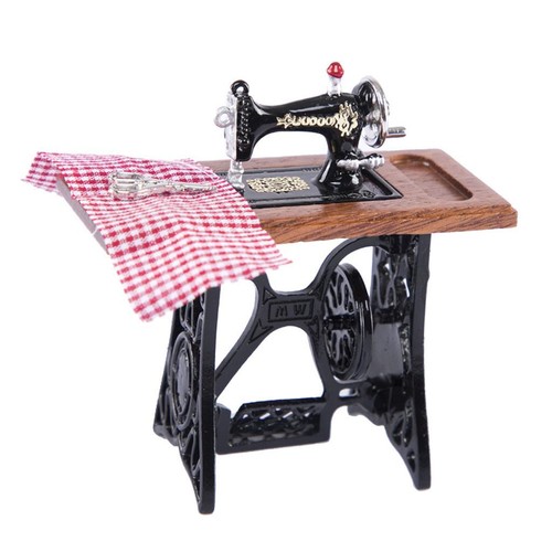 Dollhouse sewing machine - dollhouse,