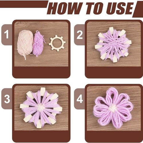 5pcs flower knitting looms - 5pcs,