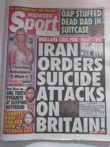 Sunday sport newspaper - sport,