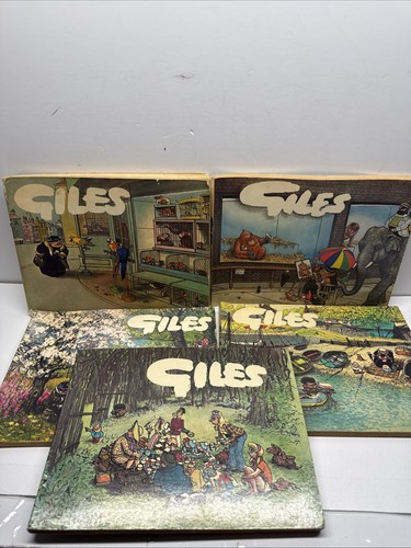 Giles cartoons books - giles,