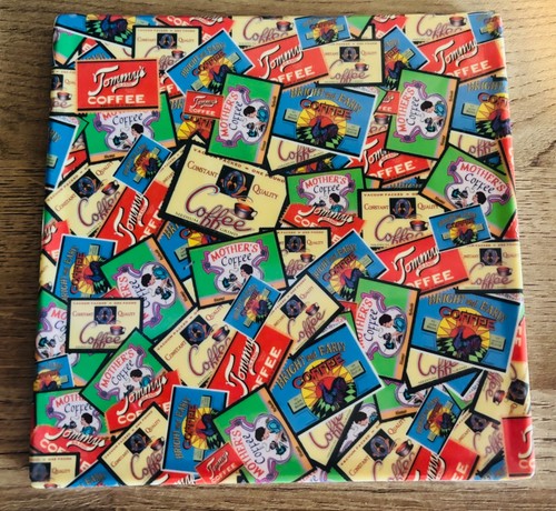 Vintage melamine tray coaster - vintage, tray/coaster