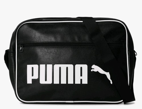 Retro puma messenger - puma, black