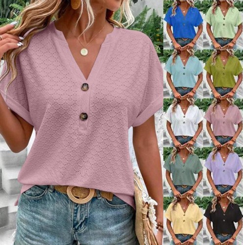 Womens neck tops summer - tops,