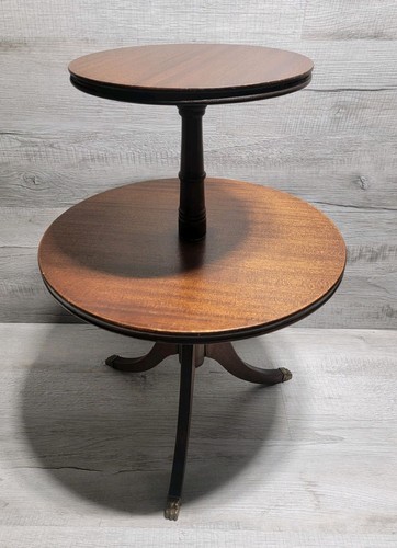 Vintage wood mcm tier dumb - vintage,