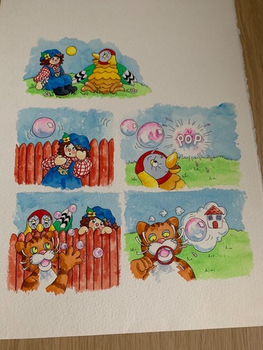 Original art work for play - original,