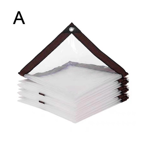 Transparent clear tarpaulin - clear,