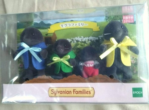 Sylvanian families mole family - sylvanian,
