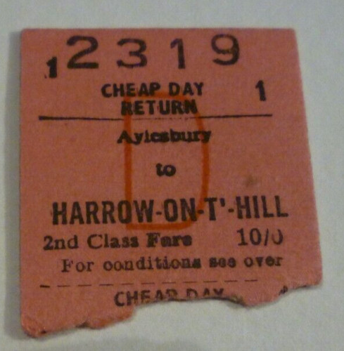1969 aylesbury harrow on - 1969, to