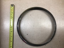 8" Chrome Classic Car Motorcycle Headlight Rims Vintage (with Fixing Holes) (1)