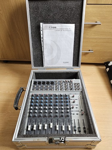 Phonic compact mixer mm1705 - phonic,