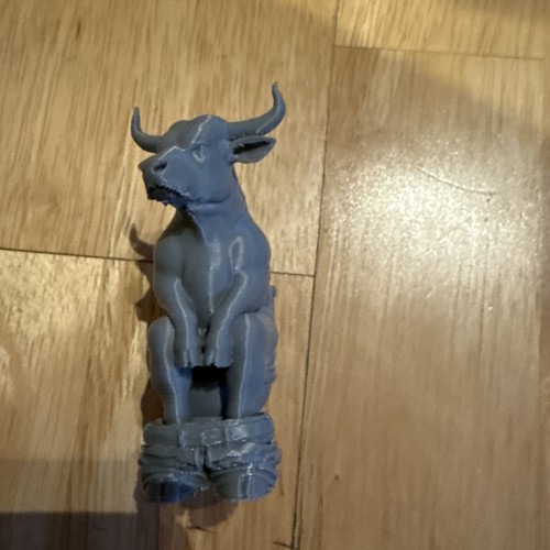 Bull the toilet funny 3d - the,