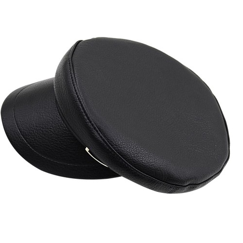 Black durable chauffeur hat - durable,