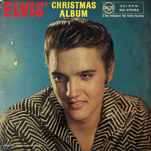 Elvis presley christmas album - elvis,