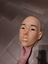 Crossdresser Realistic Silicone Female Mask Head Mask Cosplay For Drag queen