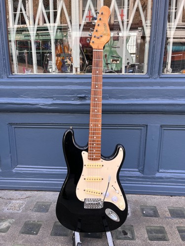 Encore black stratocaster - black,
