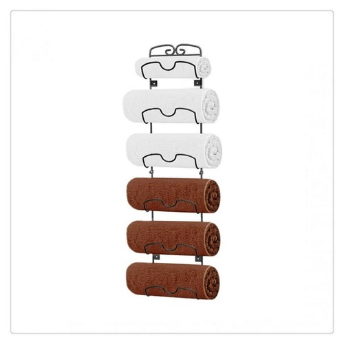 Towel rack holder tier - rack, 6-tier