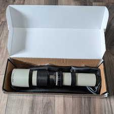Vivitar 500mm telephoto - 500mm, f/8
