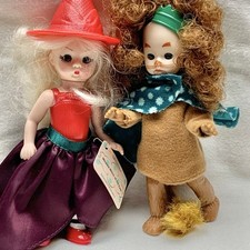 Wizard of Oz Madame Alexander Dolls McDonald’s Toy Cowardly Lion Good Witch 5”