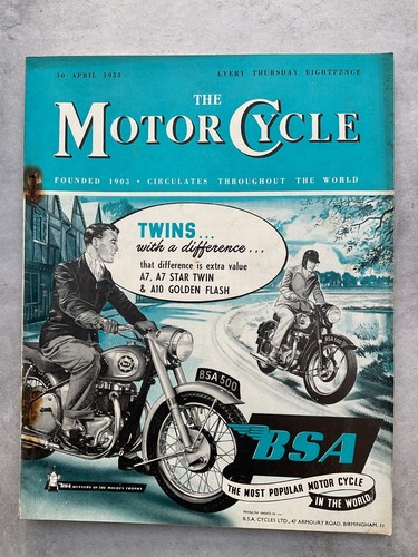 The motor cycle - motor, 30