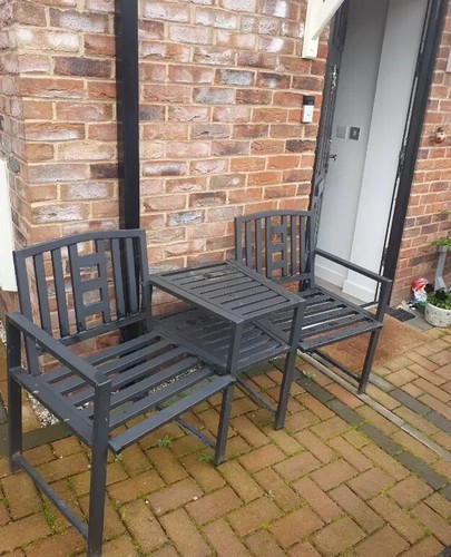 Metal garden loveseat outdoor - loveseat,