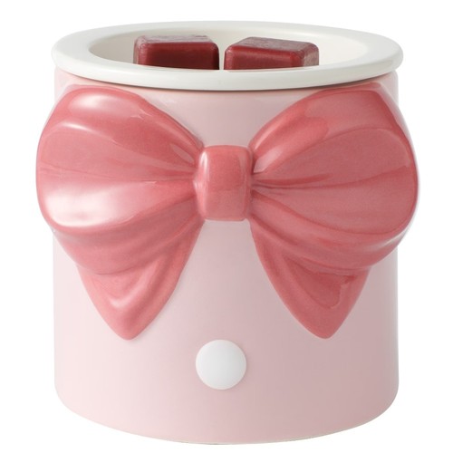 Pink bow fragrance wax - bow,