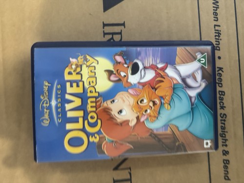 Oliver and company vhs walt - company,
