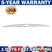 Rear Chrome Tailgate Boot