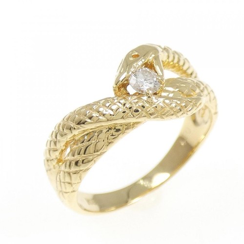 Authentic k18yg snake - k18yg, diamond