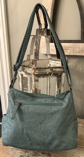 Bueno turquoise pebbled slouch - bueno,