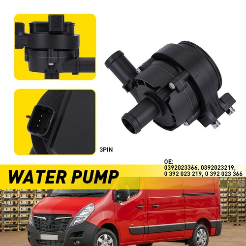 Auxiliary water pump - water,