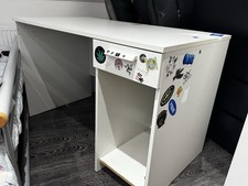White Ikea Desk - Used - Good