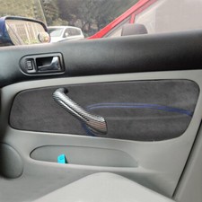 Rhd suede leather door - suede,