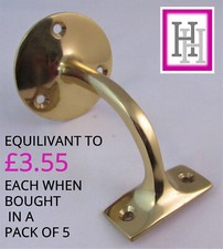 Brass Finish Handrail