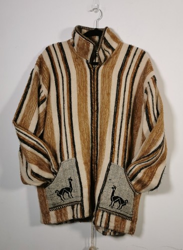 Peruvian alpaca wool striped - alpaca,