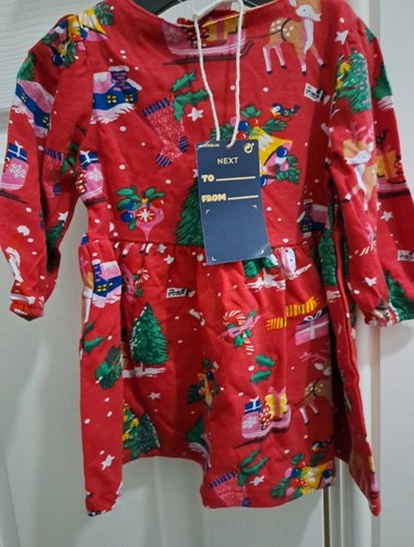 Next christmas dress 3 - christmas, 0-3