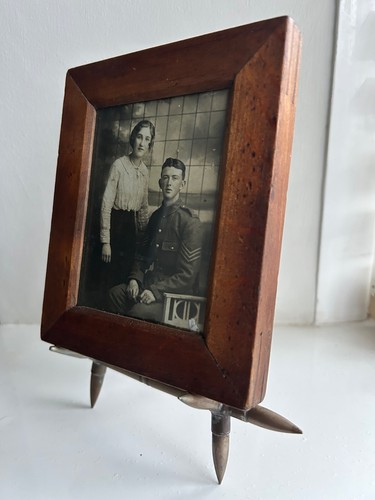Trench art picture frame - ww,